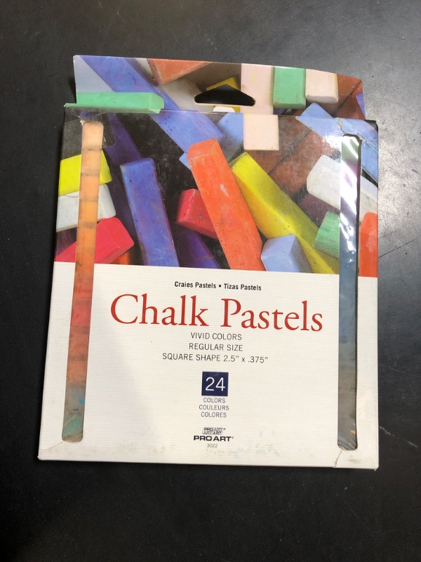 Photo 1 of PRO ART Chalk Pastel Set, 24 Count (Pack of 1), Assorted
