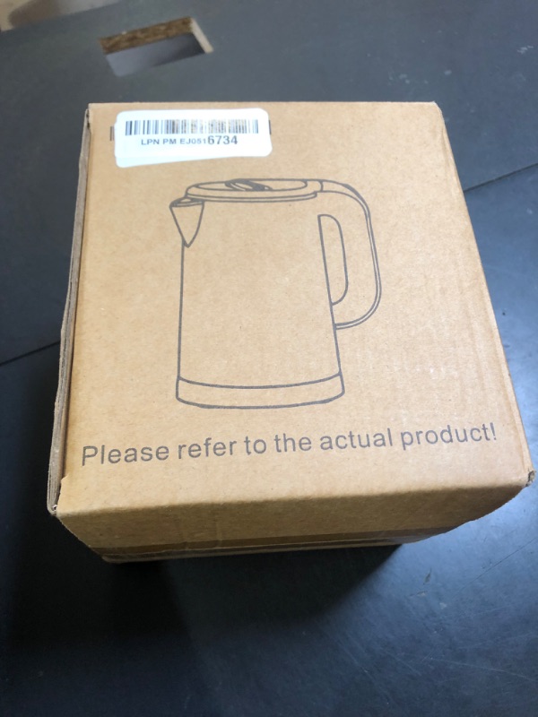 Photo 1 of 0.5L Small Portable Electric Kettles for Boiling Water, Stainless Steel Travel Kettle, Fast Boil Teapot, Boil-Dry Protection & Auto Shut-Off, Perfect For Traveling Cooking, Coffee, Tea, Eggs(Green)