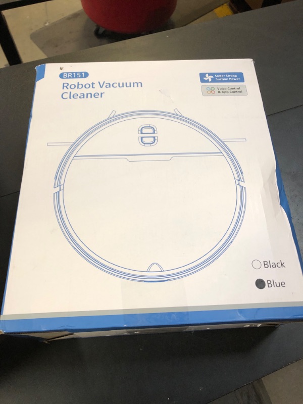 Photo 1 of Robot Vacuum and Mop Combo, 2-in-1 Robot Vacuum Cleaner with Strong Suction, Compatible with APP/Home Integration, Schedule, Long battery life, Tangle-free, Ideal for Pet hair and Low Pile carpets