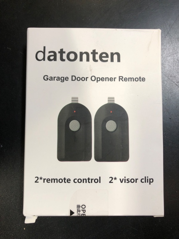 Photo 1 of datonten Replacement Garage Door Opener Remote,Compatible with Genie Garage Door Opener ACSCTG Type 1,390MHZ,2 Pack
