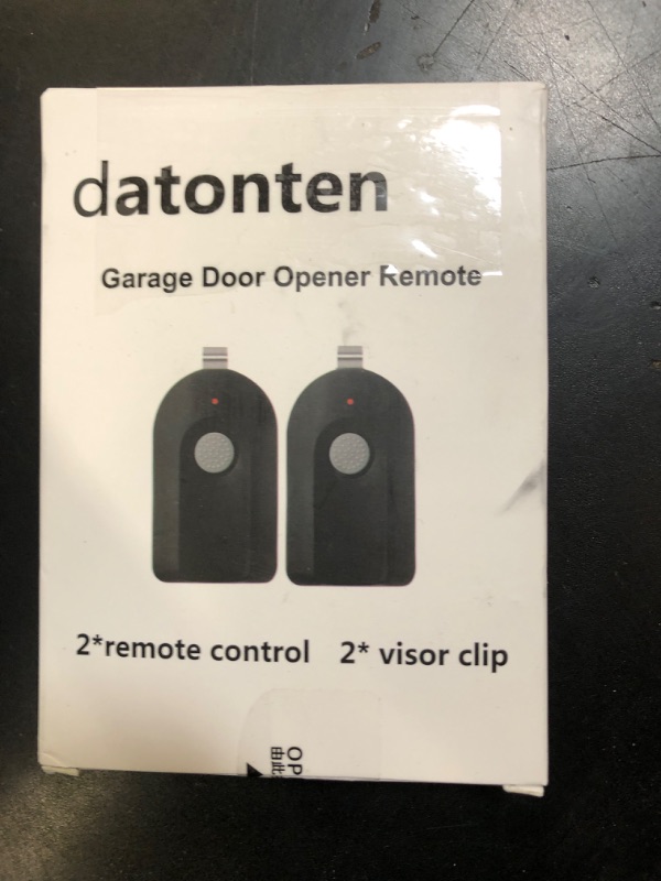 Photo 1 of datonten Replacement Garage Door Opener Remote,Compatible with Genie Garage Door Opener ACSCTG Type 1,390MHZ,2 Pack