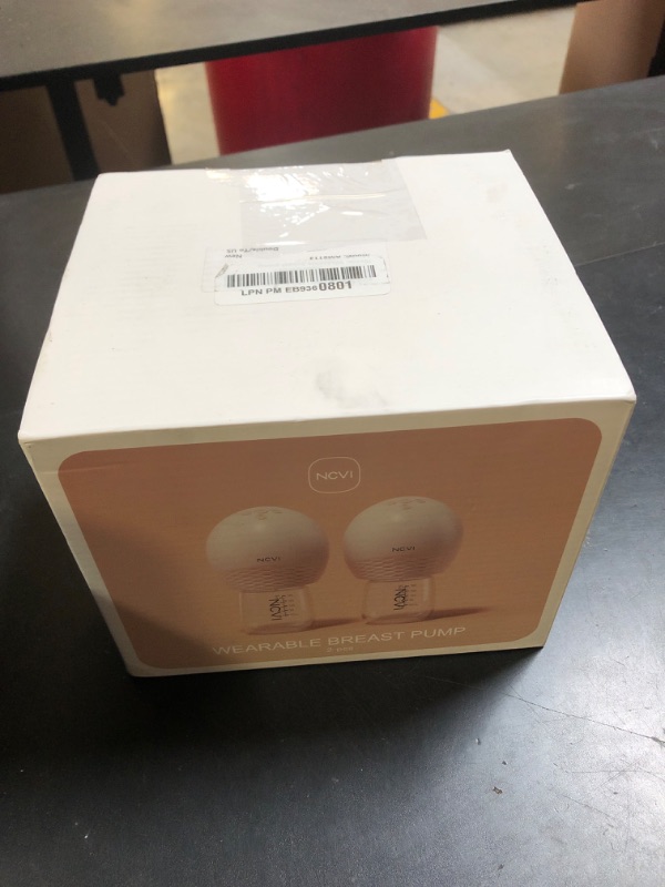 Photo 1 of NCVI 8113 Wireless Breast Pump Hands Free 21/25mm Flanges, Portable Electric Wearable Breastfeeding Milk Pump Double with 4 Modes & 9 Levels for Work Travel Mom, Upgrade Cordless Design 2 Count, Pink