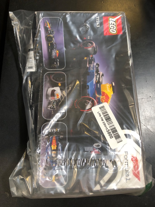 Photo 1 of LEGO Speed Champions Oracle Red Bull Racing RB20 F1 Race Car Model Kits - Building Set for Adults, Ages 18+ with Realistic Features - Red Bull F1 DIY Crafts for Display - Gift Idea for F1 Fans - 77243
