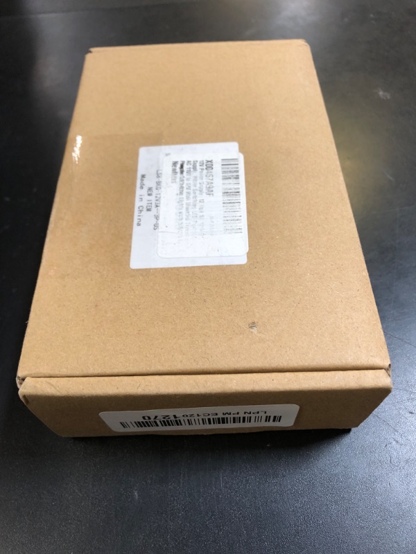 Photo 1 of 12V Power Supply, 12 Volt 1A 12W DC Power Supply, White Switching LED Power Adapter, AC 110V to 12V Wall Mounted Transformer Plug for LED Strip Lights with 5.5/2.1 DC Female Connector