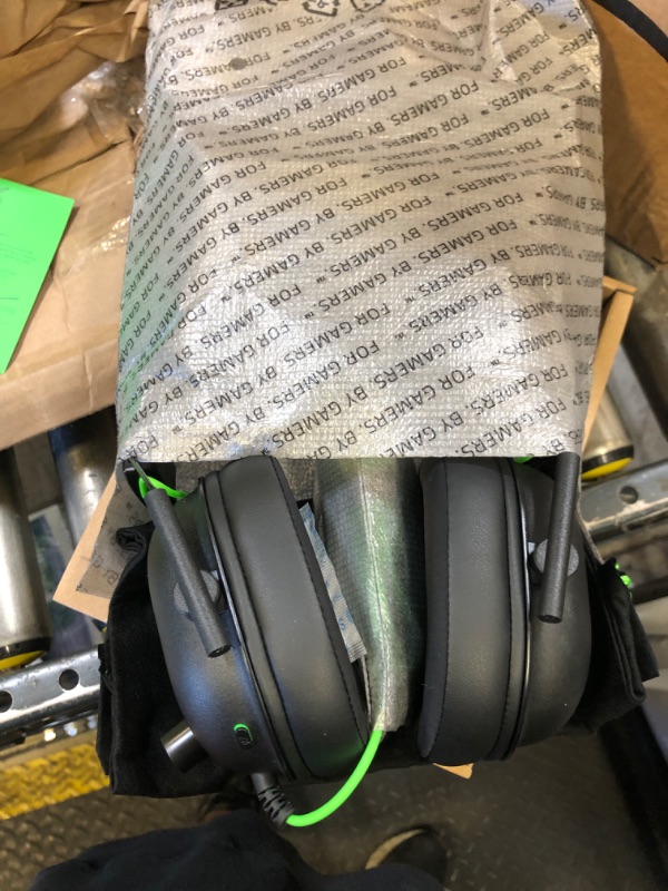 Photo 1 of Razer BlackShark V2 X Gaming Headset: 7.1 Surround Sound - 50mm Drivers - Memory Foam Cushion - For PC, PS4, PS5, Switch - 3.5mm Audio Jack - Black