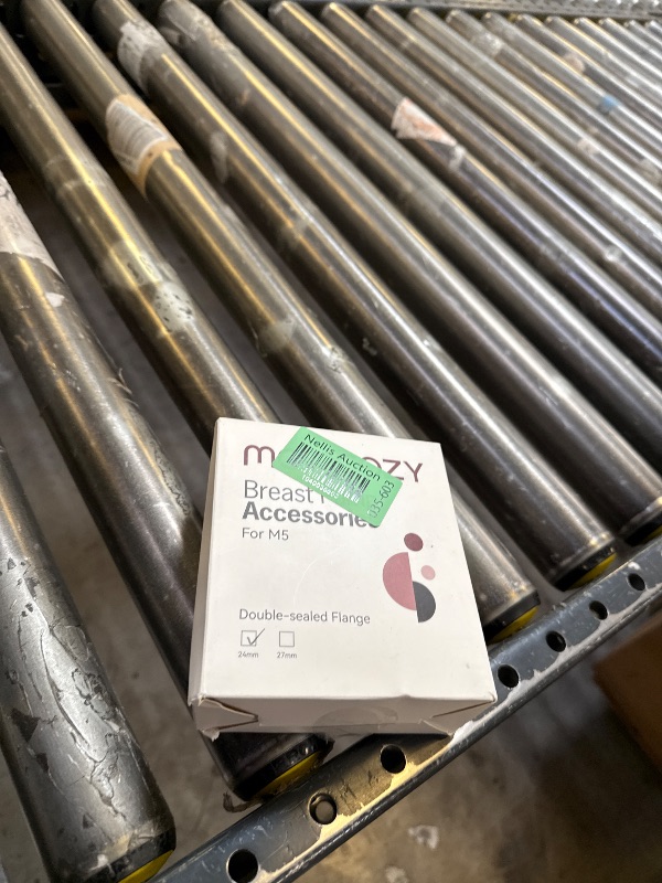 Photo 1 of Momcozy Double-Sealed Flange 24mm Compatible with Momcozy M5 Breast Pump. Original M5 Breast Pump Replacement Accessories, 1PC (24mm)