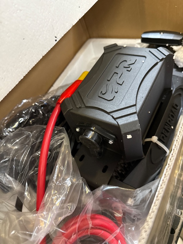 Photo 1 of OPENROAD 10000 lbs Winch with Synthetic Rope and 2 Wireless Remotes -Panther Series 3S