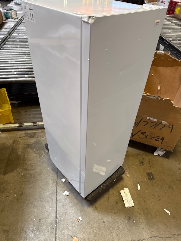 Photo 1 of Koolatron Upright Deep freezer - 4 x fixed grid shelves, Garage Ready, Meat Storage, Manual Defrost, Space Saving, Congelador For Home, Apartment, Basement, Dorm, Room, 7.0 Cubic Feet Capacity White