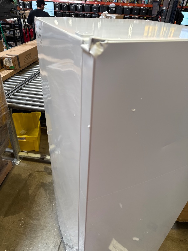 Photo 1 of Koolatron Upright Deep freezer - 4 x fixed grid shelves, Garage Ready, Meat Storage, Manual Defrost, Space Saving, Congelador For Home, Apartment, Basement, Dorm, Room, 7.0 Cubic Feet Capacity White