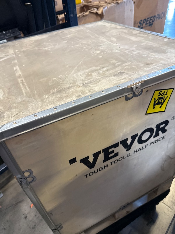 Photo 1 of VEVOR Commercial Ice Maker, 360LBS/24H Ice Making Machine with 330.7LBS Large Storage Bin, 700W Auto Self-Cleaning Ice Maker Machine with 3.5-inch LED Panel for Bar Cafe Restaurant Business