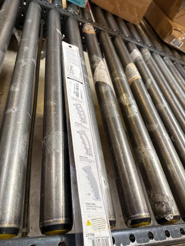 Photo 1 of United Pacific 21799 Machined 18" Skull Pattern Shifter Shaft Extension, 3/4" Diameter – ONE Unit