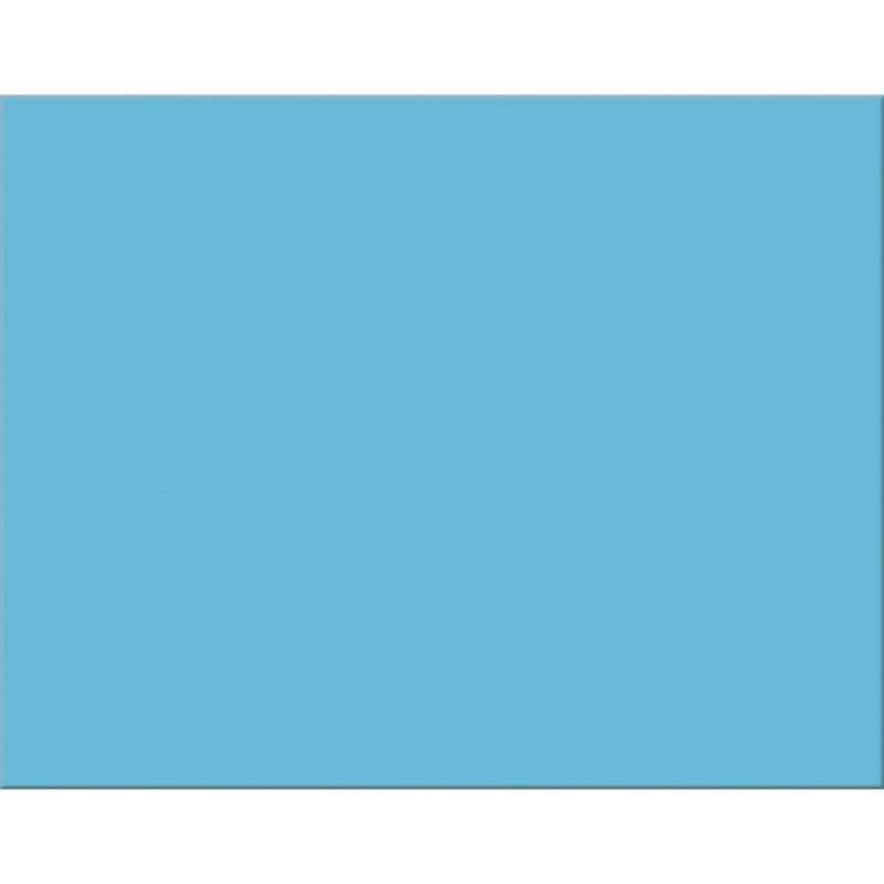 Photo 1 of 4-Ply Railroad Board, Light Blue, 22" x 28", 25 Sheets

