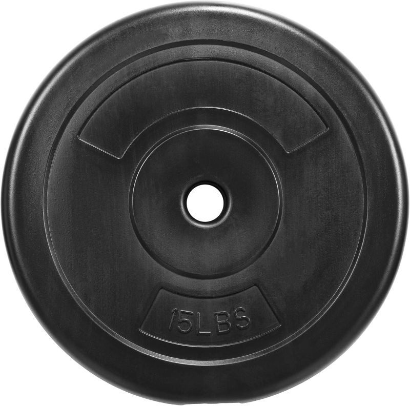 Photo 1 of ONE 15  LBS AMAZON PLASTIC WEIGHT PLATE