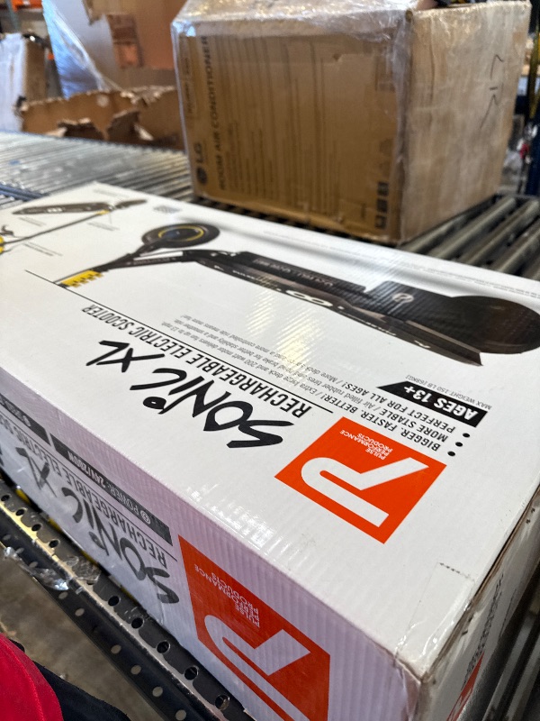 Photo 1 of Pulse Performance Products Sonic XL Electric Scooter, Black/Yellow