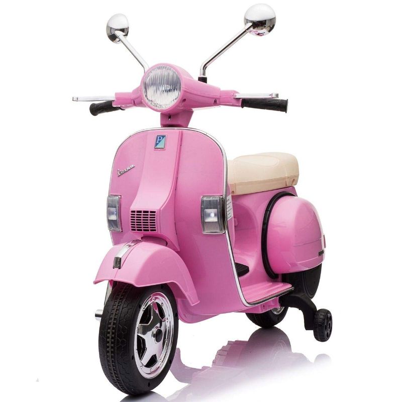 Photo 1 of Best Ride On Cars Vespa Scooter, 12V Battery Powered Ride On, Pink (Vespa Scooter Pink New)