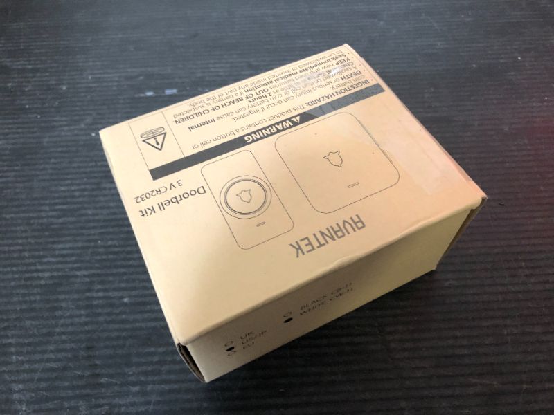 Photo 1 of AVANTEK Wireless Doorbell, Mini Waterproof Door Bell Chime Operating at 1000 Feet, CW-11 Doorbell with 52 Melodies, 5 Volume Levels & LED Flash