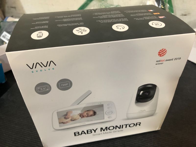 Photo 1 of VAVA VAIH006VAVA Video Baby Monitor With Camera 720P