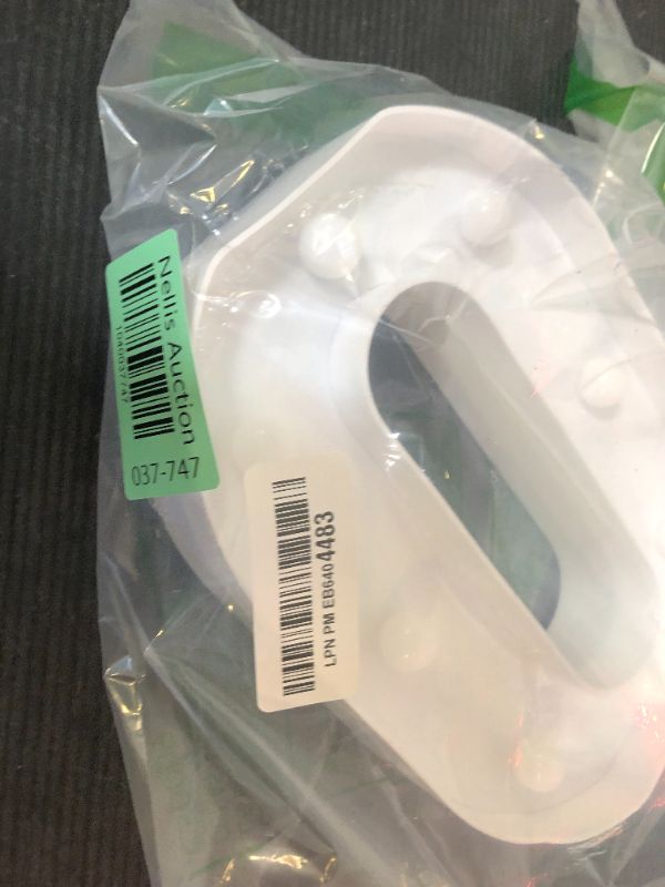 Photo 1 of Pooqla Decorative Led Light Up Number Letters, White Plastic Marquee Number Lights Sign Party Wedding Decor Battery Operated Number (0)