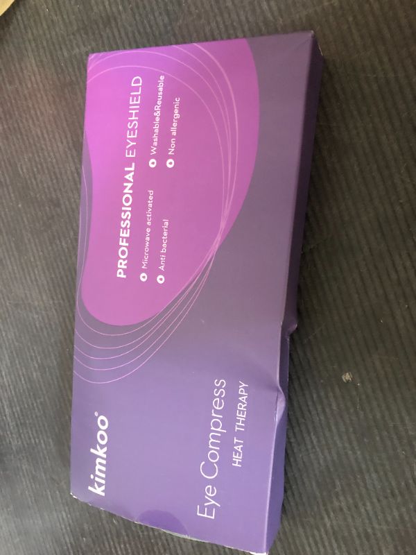 Photo 1 of Kimkoo Moist Heat Eye Compress&Microwave Hot Eye Mask for Dry Eyes?Heated Eye Mask Natural and Healthy Therapies