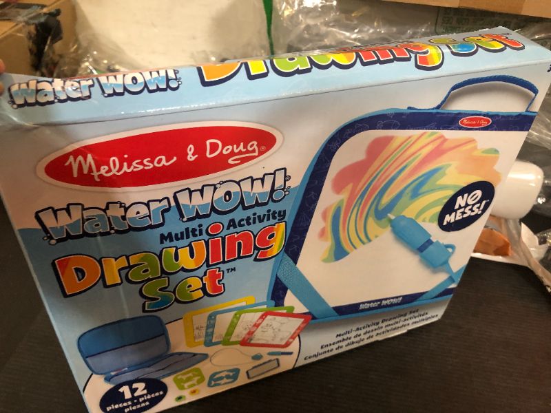 Photo 1 of Melissa & Doug Water Wow! Water Wow! Take-Along Multi-Activity Color-Reveal Drawing Set Travel Toy Ages 3+