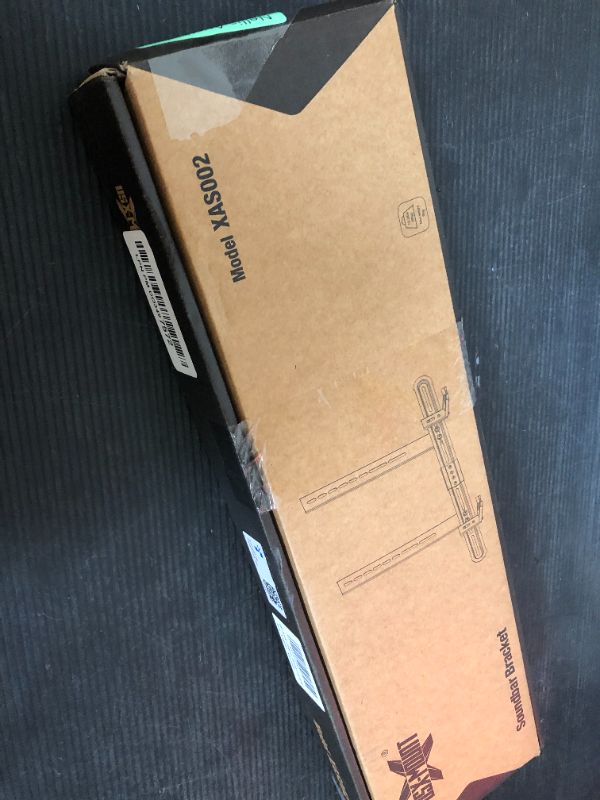 Photo 1 of USX MOUNT Universal Soundbar Mount, Sound Bar TV Bracket for Soundbar with Speaker, Fits 2 Installation Options, Removable No-Slip Base Holder Extends 3.46”-6.06”