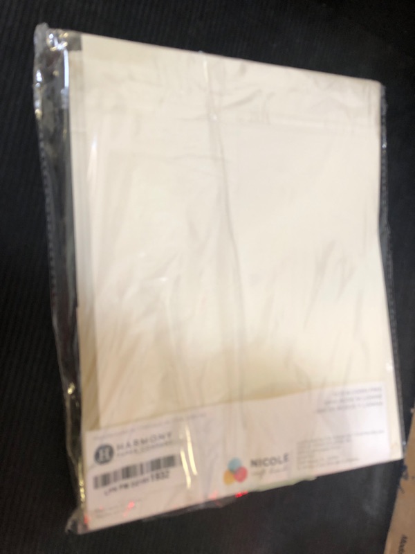 Photo 1 of Cardstock 8.5 x 11 Paper Pack - 65lb Smooth Card Stock for Crafts, Cardmaking, Printers - 100 Scrapbook Sheets - Double Sided with Solid Core, Ivory