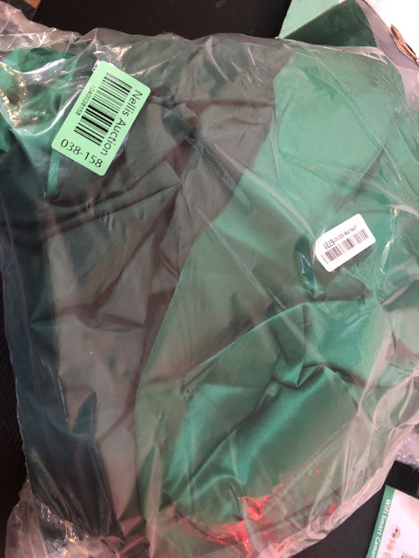Photo 1 of MllesReve Womens Long Strapless Satin Prom Dresses 2024 Sleeveless Slit Evening Ball Gown with Pockets Emerald Green Size 6