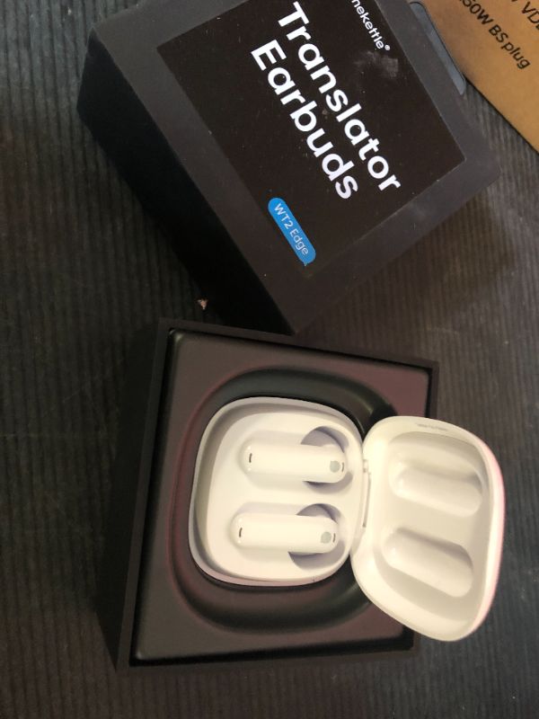 Photo 1 of Timekettle WT2 Edge W3 Translator Device,Bidirection Simultaneous Translation, Translator Earbuds with 40 Languages, Real time Translator,Fast Reaction with Revolutionary Al Tech, Online Version