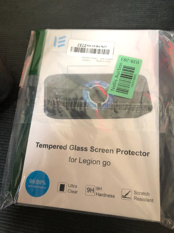 Photo 1 of RGEEK 3-Pack Legion Go Screen Protector, Ultra HD Glass Protector 9H Hardness with Easy Install Frame Scratch Resistant Tempered Glass for Lenovo Legion Go, Come with Toolkits
