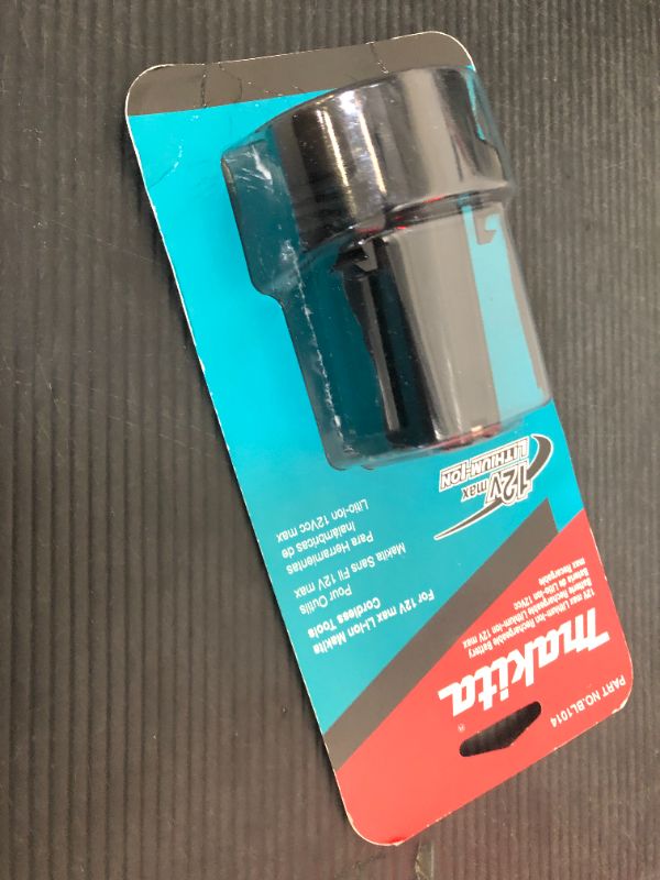 Photo 1 of Makita BL1014 12V Max Lithium-Ion Battery , Black , pocket size