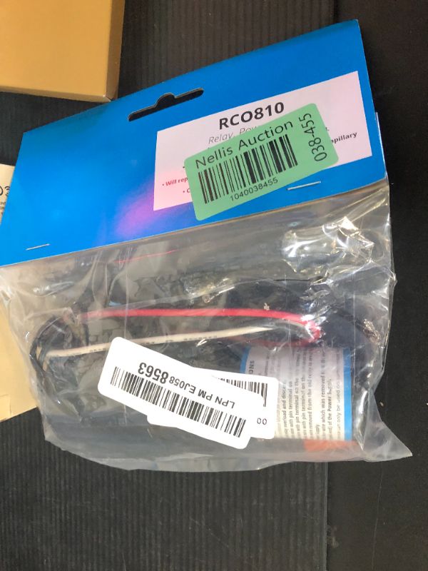 Photo 1 of RCO810 3 n' 1 Start Hard Start Kit Compatible with Supco Refrigerator Freezers Relay Capacitor Overload 1/12-1/5 HP 110-125VAC Replaces TJ90RCO810 AP4503019 ERP810 HS8 HS810 RC100