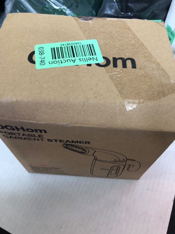 Photo 1 of OGHom Steamer for Clothes, Handheld Clothing Steamer for Garment, 240ml Big Capacity 700W Portable Travel Steam Iron (Only for 120V)