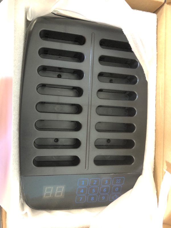 Photo 1 of LOUKIENE Restaurant Pager System, 16 Wireless Beepers, Touch Screen Keyboard Calling Customers Waiting Pagers with Vibration Flash and Buzzer for Queue in Food Trucks Churches Hospitals Hotels Eatery