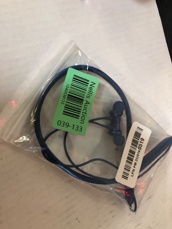 Photo 1 of TONEMAC N8 Bluetooth Neckband Earbuds | 40Hrs Playtime Headphones, IPX6 Waterproof, Deep Bass Earphones, Clear Calls, Headset for Music, Sports, and Phone Calls Blue