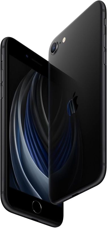 Photo 1 of Apple iPhone SE 2nd Generation, US Version, 64GB, Black - Unlocked (Renewed)