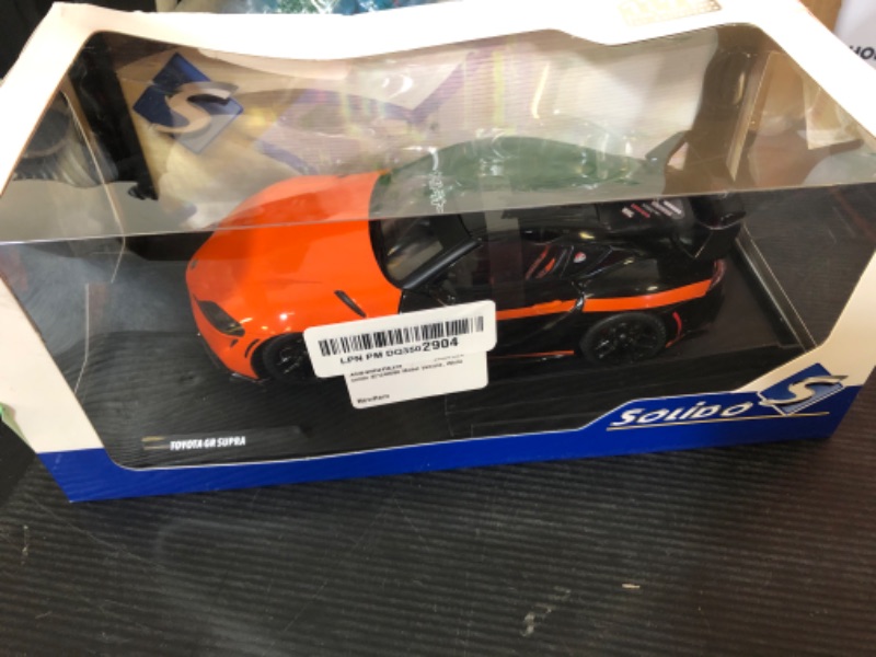 Photo 1 of Solido 1:18 Toyota GR Supra 2024 Orange