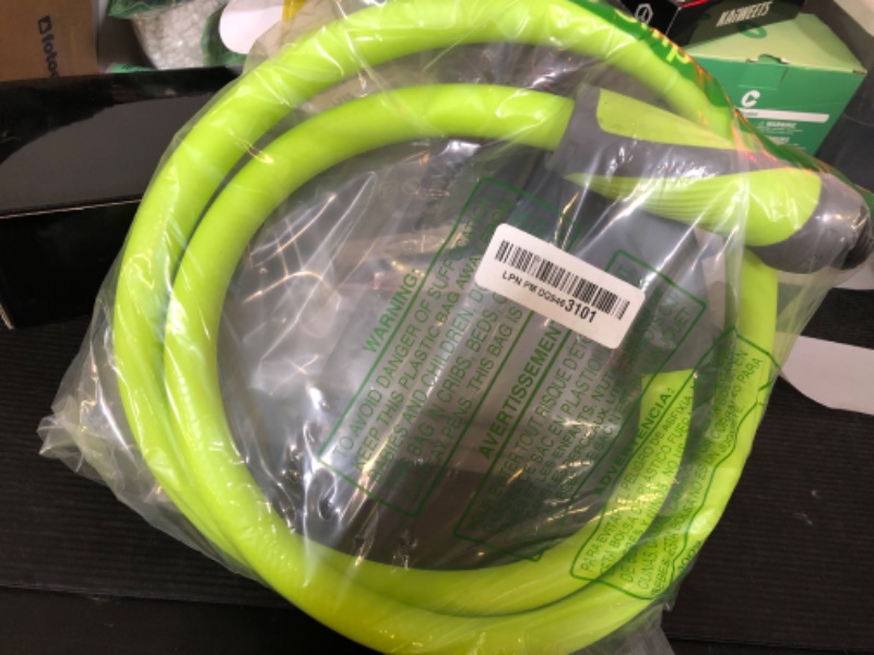 Photo 1 of Flexzilla Garden Hose with SwivelGrip, 5/8 in. x 50 ft., Heavy Duty, Lightweight, Drinking Water Safe, ZillaGreen - HFZG550YWS-E