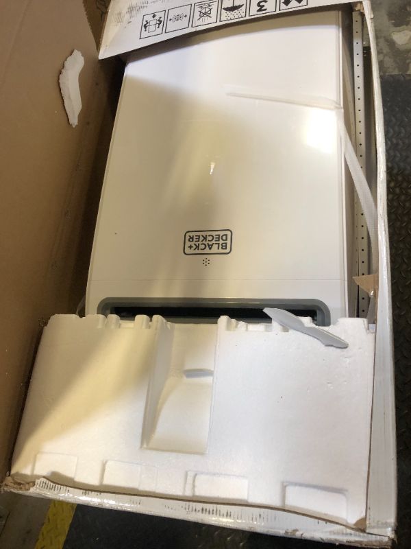 Photo 1 of BLACK+DECKER Smart Portable Air Conditioner, 14,000 BTU for Rooms up to 700 Sq. Ft., Smart Portable AC with Follow Me Remote and Window Kit, BPACT14WT, White