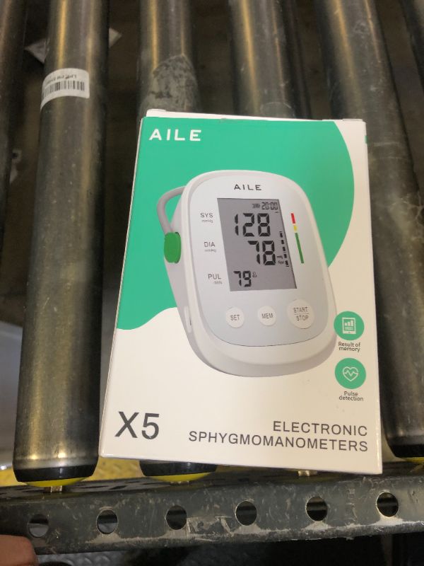 Photo 1 of Blood Pressure Monitor, AILE Blood Pressure Machine Upper Arm Large Cuff(8.7"-16.5"), High Automatic Blood Pressure Monitors Cuff for Home Use, (BP) Manual Arm Blood Pressure Monitors, 2 * 99 Memory