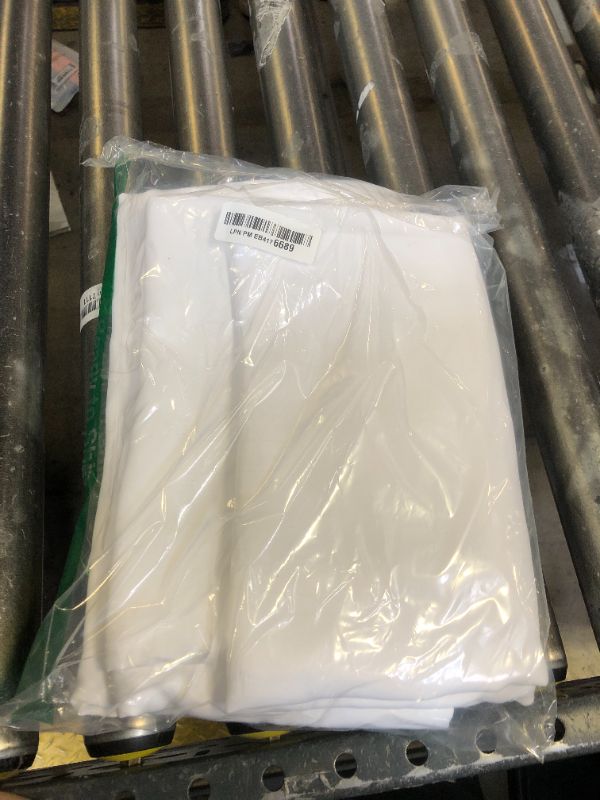 Photo 1 of NICETOWN Window Draperies Curtains Panels - Blocking Out 50% Sunlight Curtains, Grommet Top Small Window Drapes for Bedroom (2 Panels, 42 by 45, White)