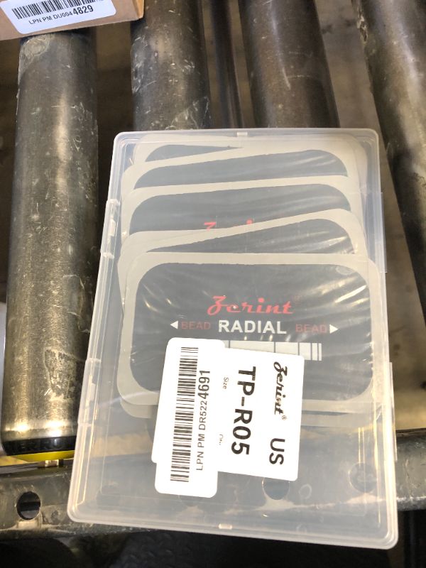 Photo 1 of ZERINT TP-R05 Radial Repair Patch, Heavy Duty Tire Patches, Tire Puncture Repair Patch for Car Truck Bus Tractor Agricultural Vehicles 4 1/2" x 2 3/4" 1 ply 10 pcs