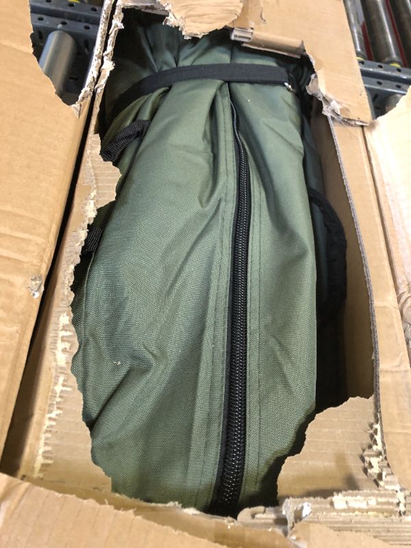 Photo 1 of Gazelle Tents™ T4 Hub Tent, Easy 90 Second Set-Up, Waterproof, UV Resistant, Removable Floor, Ample Storage Options, 4-Person, Alpine Green, 78" x 94" x 94", GT400GR