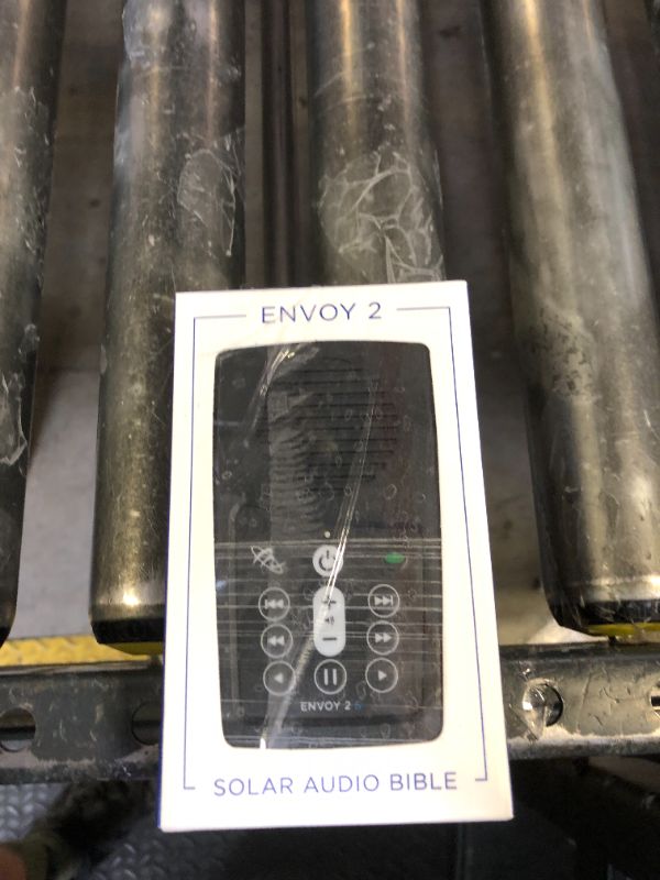 Photo 1 of New International Version Biblica Anglicized (NIV) Narrated by David Suchet MegaVoice Handheld Solar Powered Audio Bible Player (NIV-Solar)