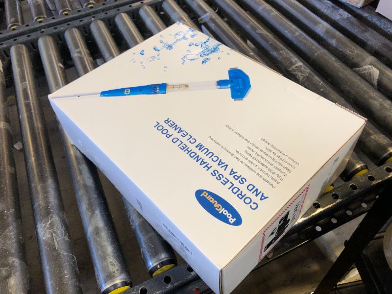 Photo 1 of Cordless Pool Vacuum with Strong Suction, Rechargeable Handheld Pool Vacuum Cleaner for Above Ground Pool,Spas, Hot Tub,and Pond with 90 Mins Working Time