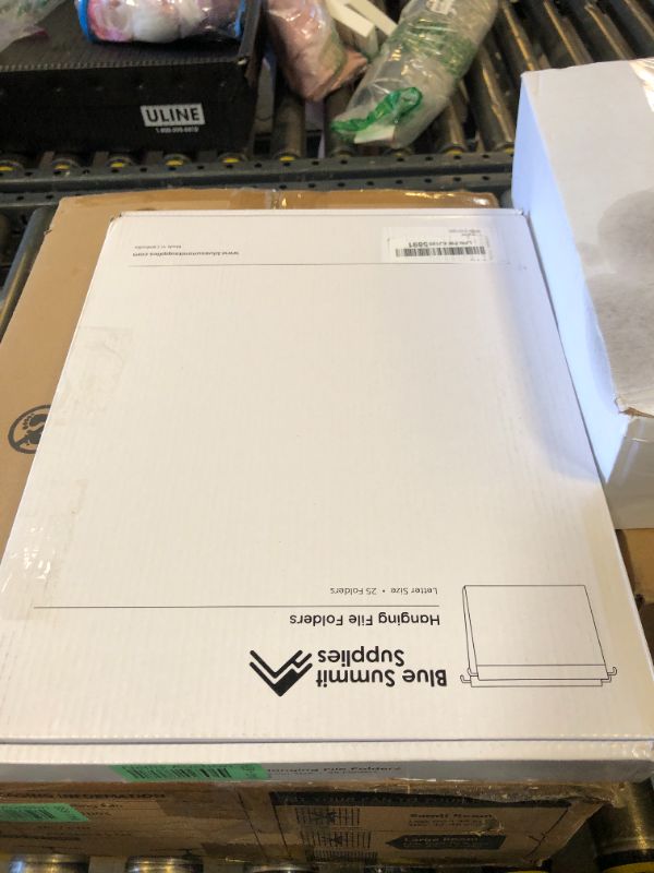 Photo 1 of 25 Blue Summit Supplies Purple Hanging File Folders - Letter Size, Durable 11pt Paper, Hanging File Folders, Purple, with Plastic Tabs and Inserts Included