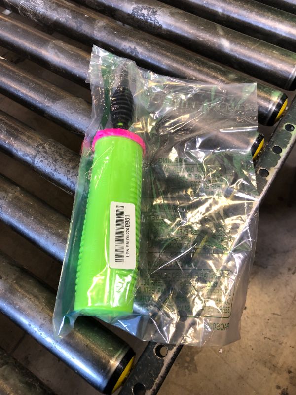 Photo 1 of ouyili Balloon Pump Handheld Two-Way Dual Action - Hand Blower Air Pumper for Balloons - Ballon Inflator Pumping - Manual Baloon Inflators Machine (Green 1 Piece)