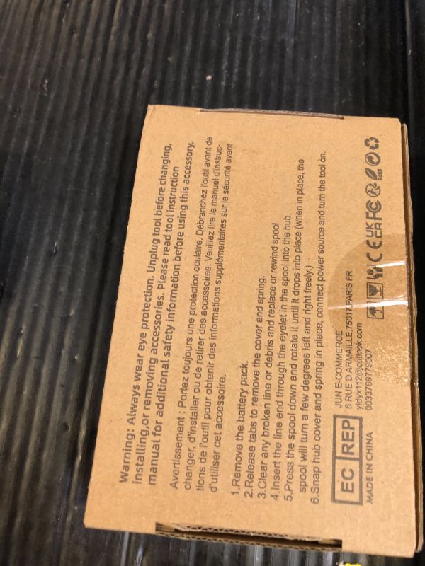 Photo 1 of YWTESCH 7 Packs Weed Wacker String Replacement for Ryobi One+ AC14RL3A,0.065-Inch String Trimmer Refill Compatible with Ryobi 18v, 24v, and 40v Trimmer?6 Trimmer Line,1 Trimmer Cap?