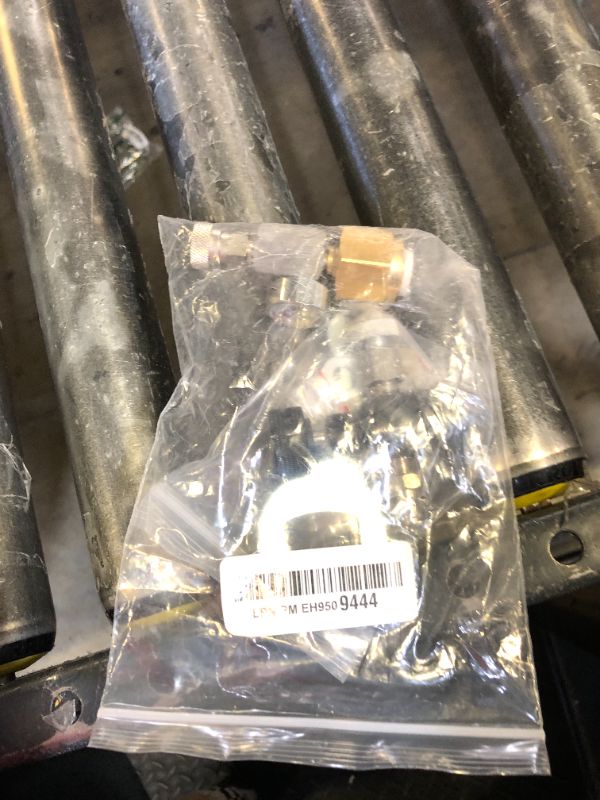 Photo 1 of Aopkeo Soda Water CO2 Cylinder Refill Station Kit Fill Adapter Connector CGA320 2000psi Gauge from Big Carbon Dioxide Tank to Filling Small Bottle with TR21-4 Thread Valve