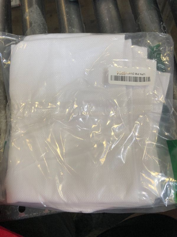 Photo 1 of Chyhomenyc 2 Panels White Kitchen Curtains 36 Inch Length Tier Curtains