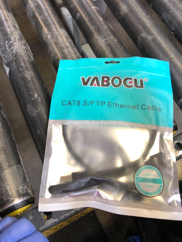 Photo 1 of Cat 8 Ethernet Cable, 1.5Ft 3Ft 6Ft 10Ft 15Ft 20Ft 30Ft 40Ft 50Ft 60Ft 100Ft Heavy Duty High Speed Internet Network Cable, Professional LAN Cable Shielded in Wall, Indoor&Outdoor